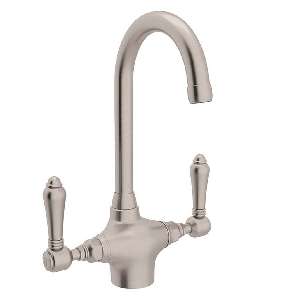 Satin Nickel Single-Hole Bar Faucet E90955