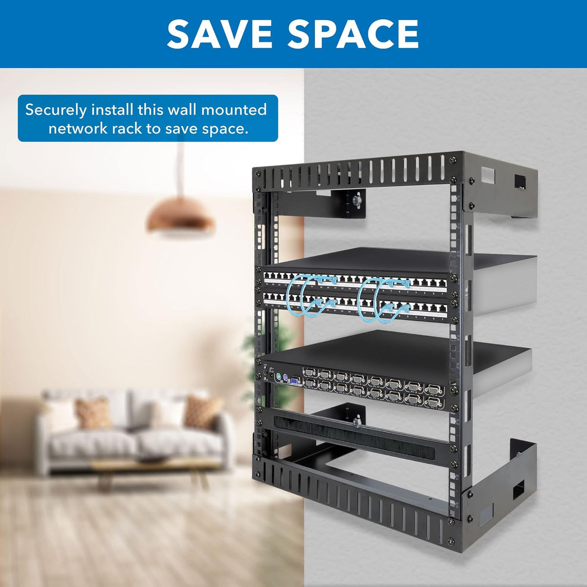 12U Wall Mount Server Rack N33564