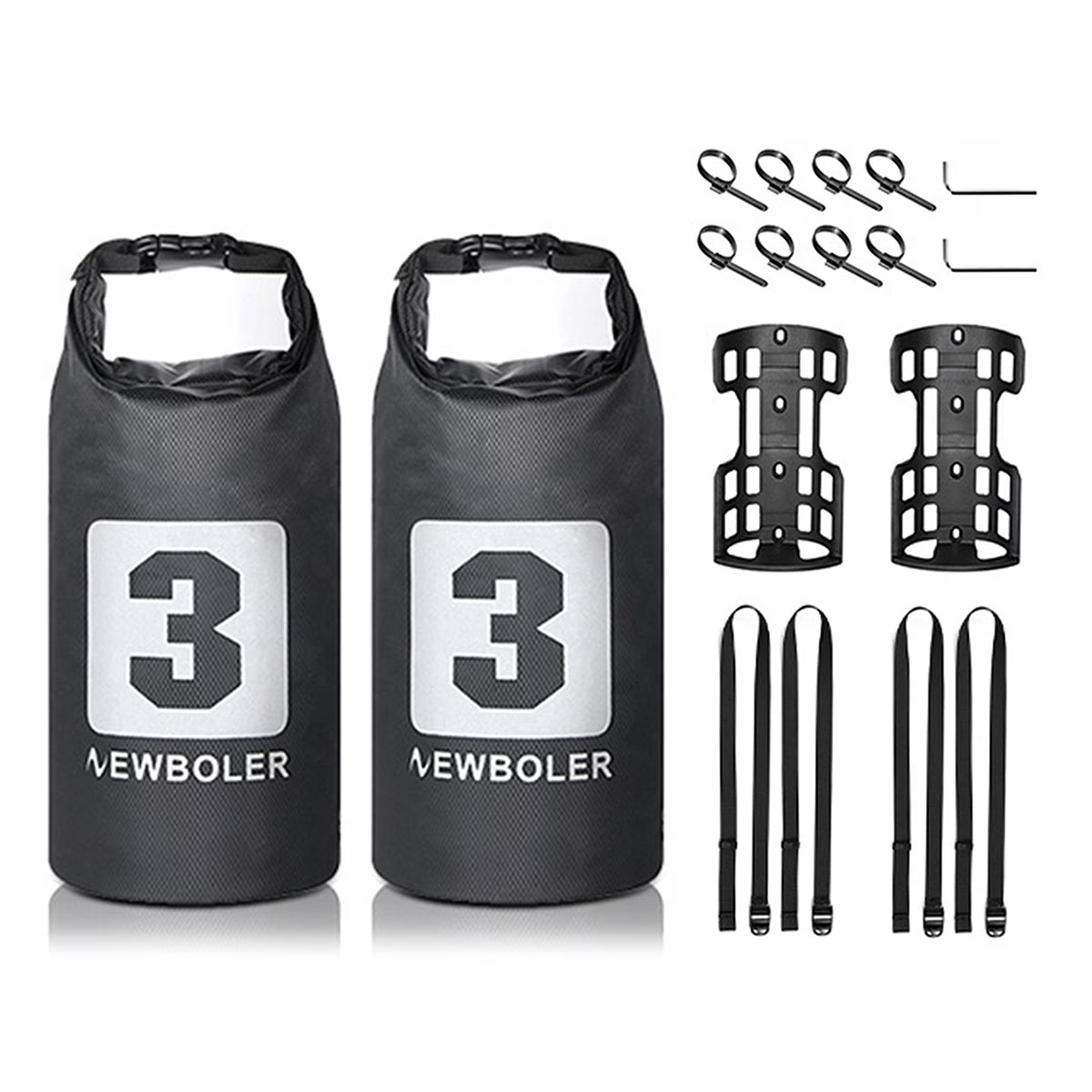 Waterproof Roll Dry Bike Fork Bag 3L/7L L1449