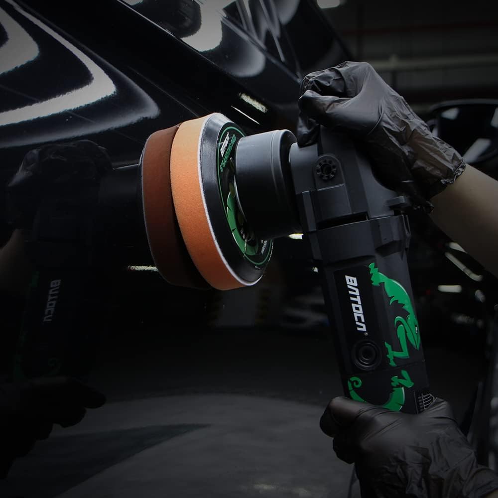 Dual Action Random Orbit Car Polisher, 6 inch, 6800 RPM R40412