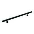 Aluminum Wall Handrail with Mounts, 7& Length, Evergreen Y625235