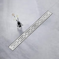24 inch Linear Brushed 304 Stainless Steel Shower Drain M592319