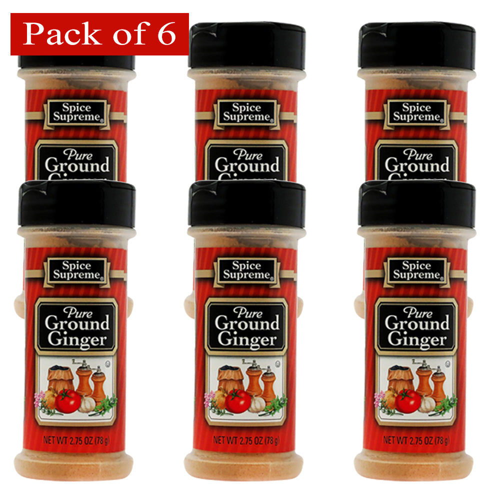 Ground Ginger 3.75 Oz (78G) Pack of 6 I186