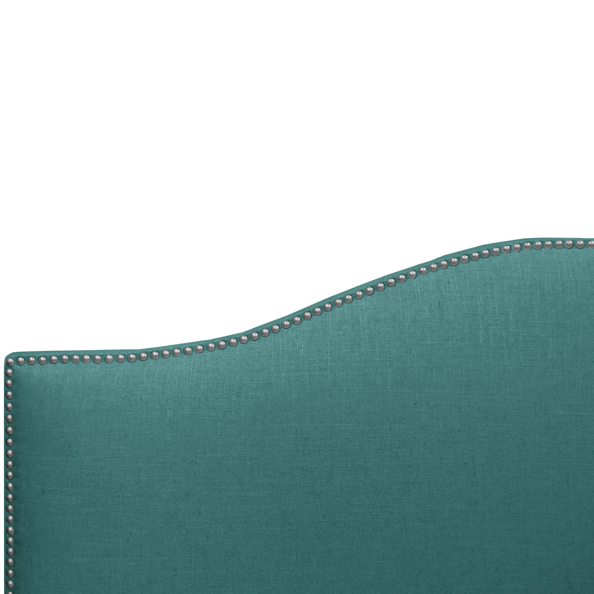 Blue Nail-Buttoned Twin Bed M2525