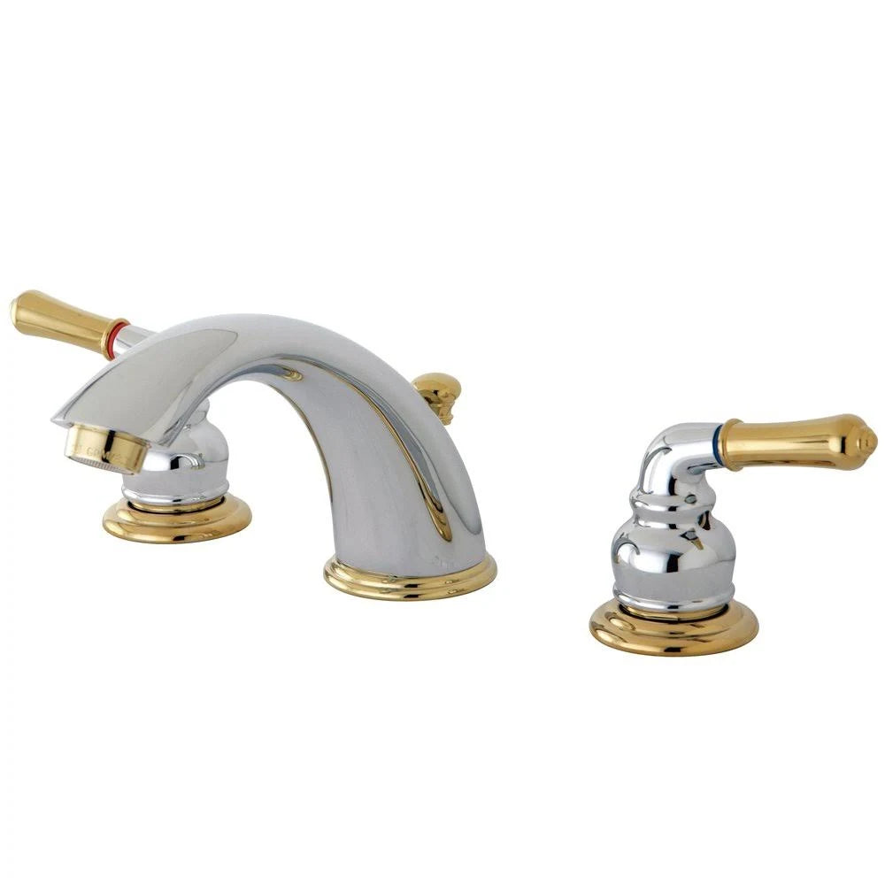 Widespread Faucet Chrome Polished Brass L500