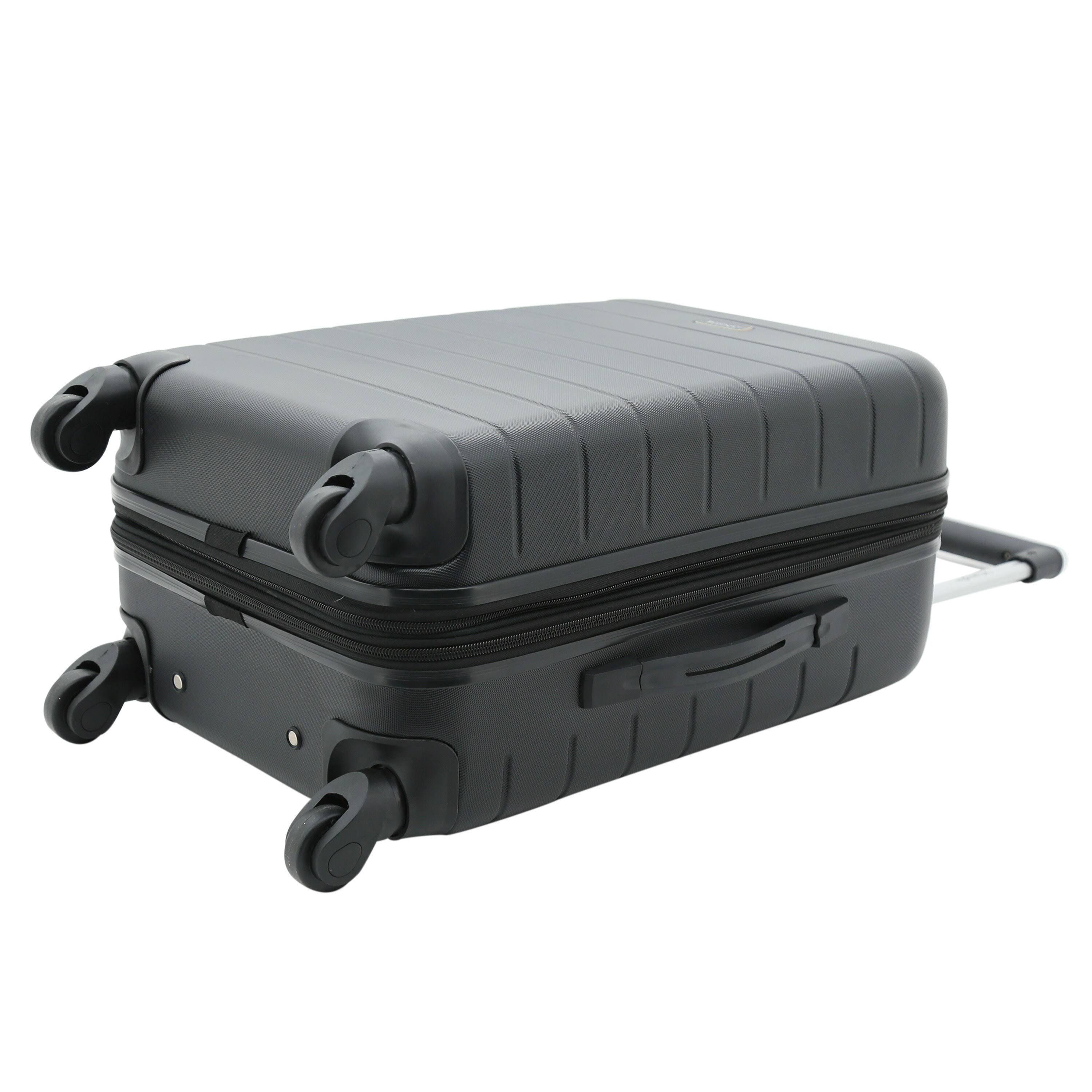2-Piece Rolling Carry-On Set Navy Y9522