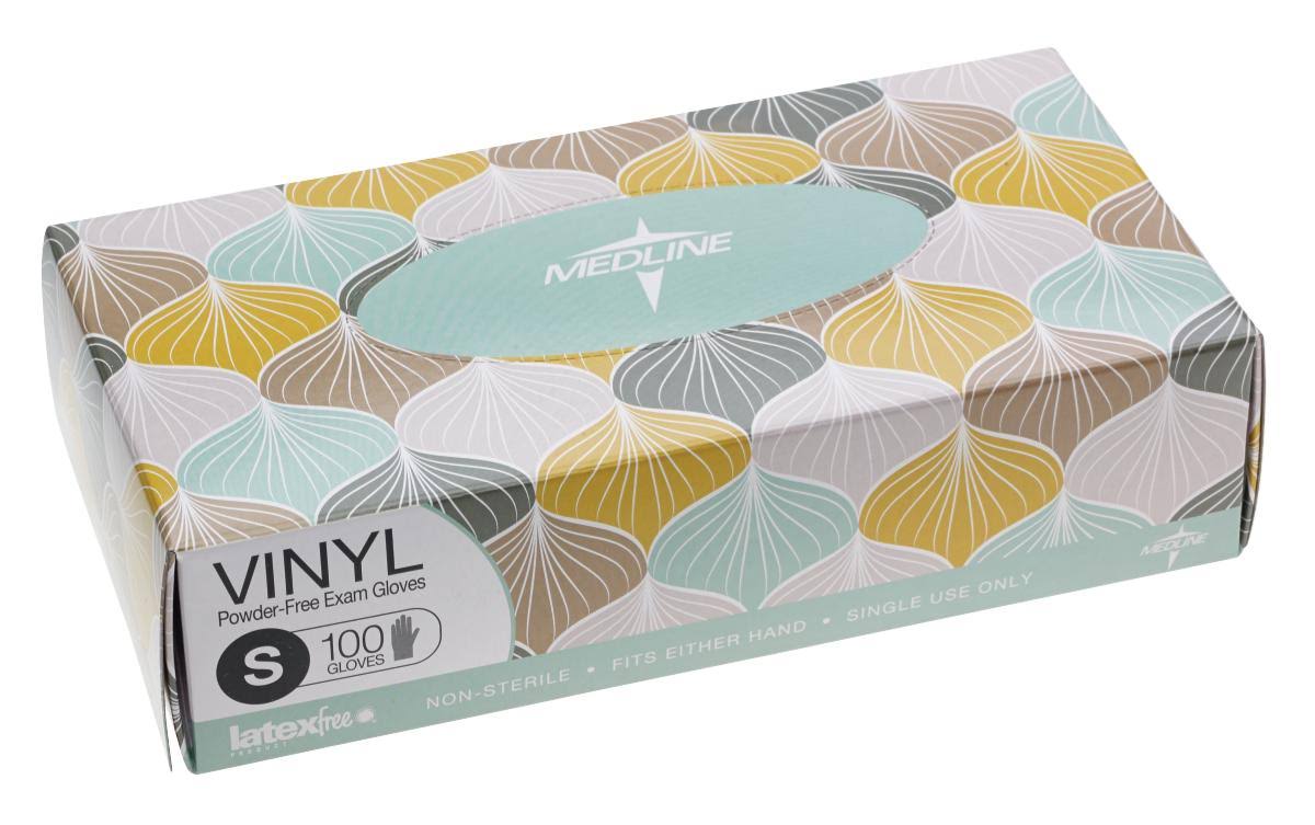 Small Vinyl Powder Free Exam Gloves, 1000/Case S842813