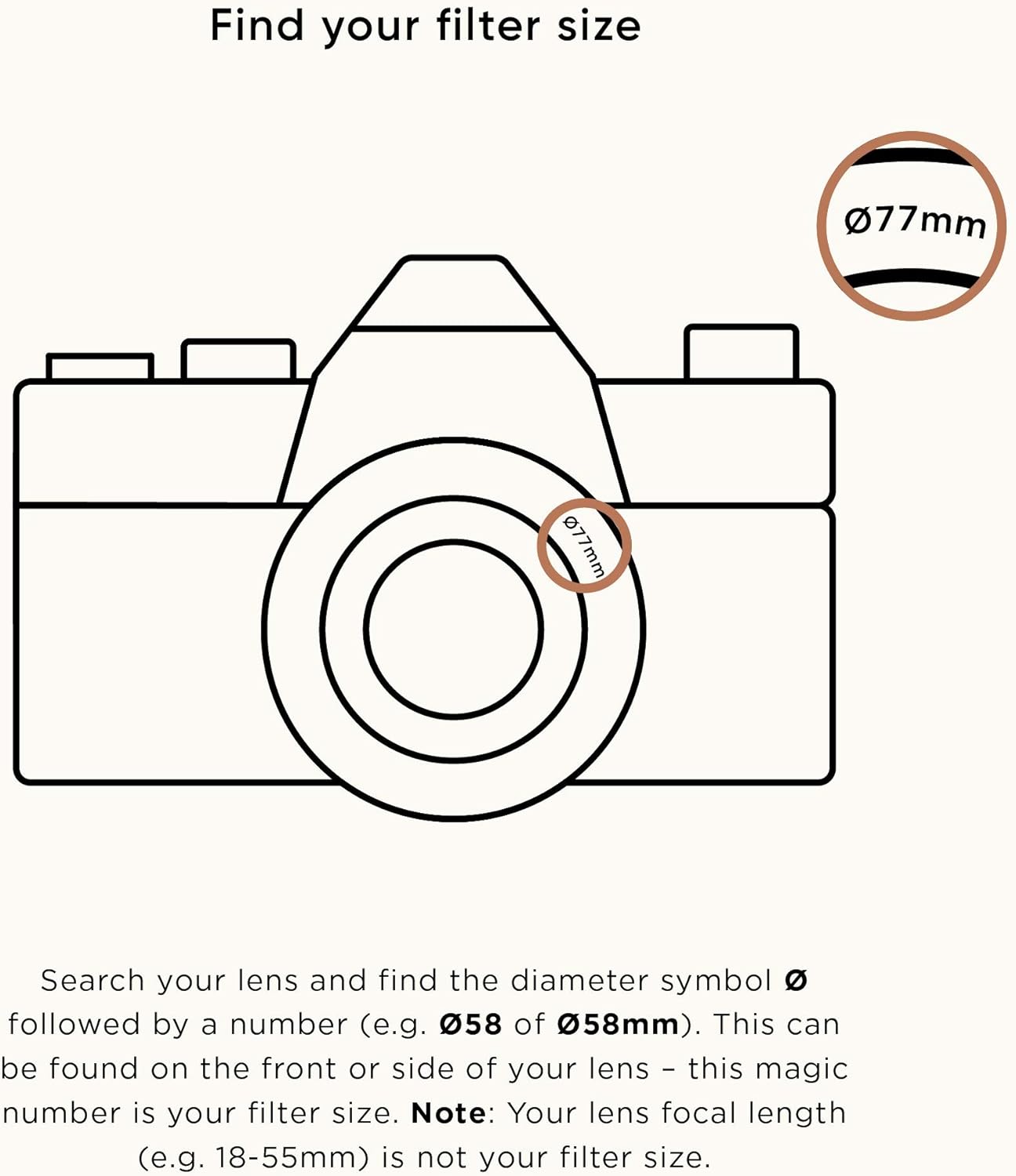 77mm Soft Graduated ND8 Lens Filter K779