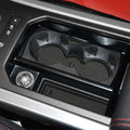 8pcs Anti-dust Mats for Range Rover Evoque Center Console, Cup Holder Inserts, Door Liners (Black) V72502