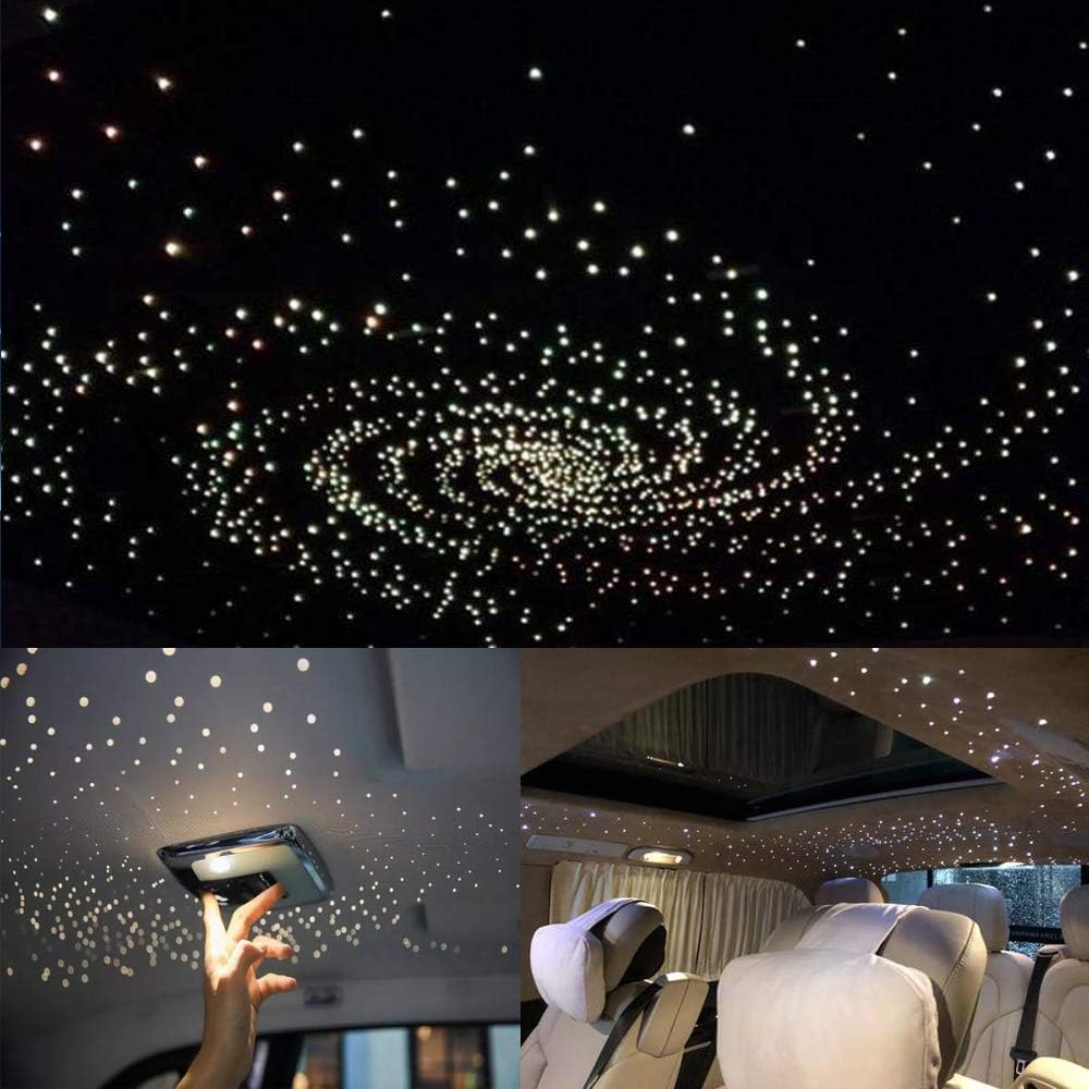 16W Fibre Optic Star Ceiling Light Kit with 550pcs 0.75mm Fiber Cable S293794