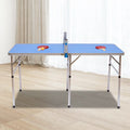 Foldable Table Tennis Table with 2 Paddles and 3 Balls V3972