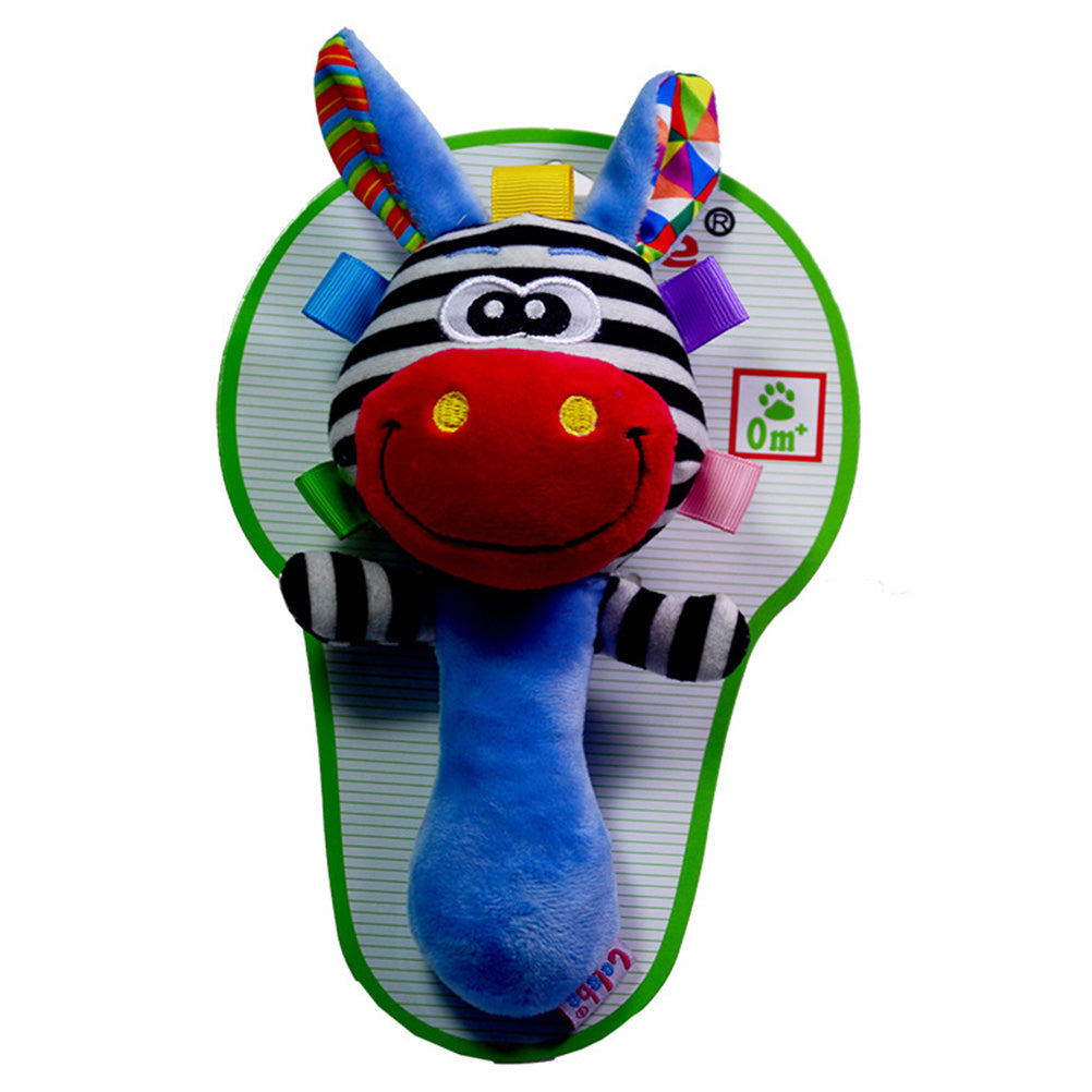Giraffe Plush Rattle Toy for Newborn A124340