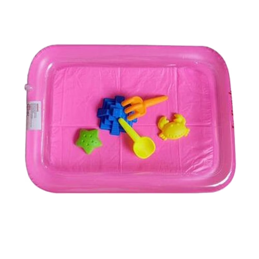 Pink Inflatable Sand Toy Tray D7836