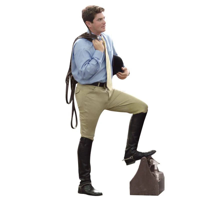 Beige Euroweave Knee Patch Breech O789