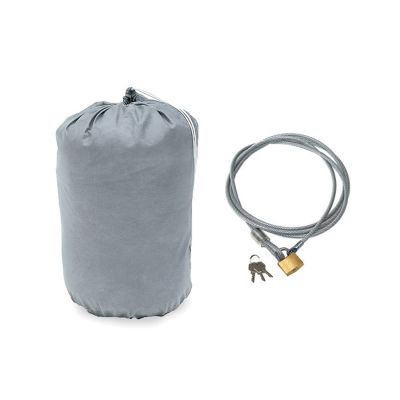 4-Layer 2-Door Full Car Cover, Grey Y112725