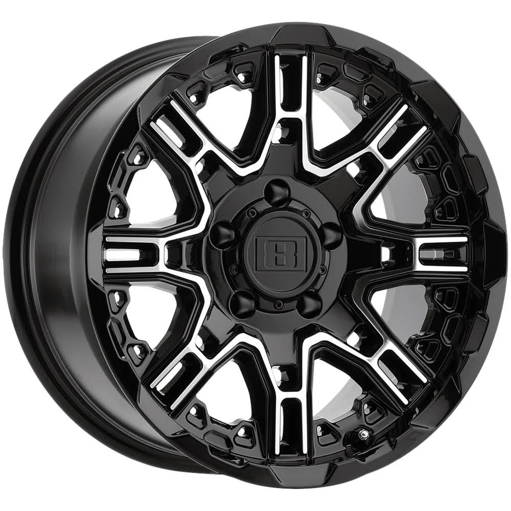 Black 18x9 5x150 +10mm Wheel T750350