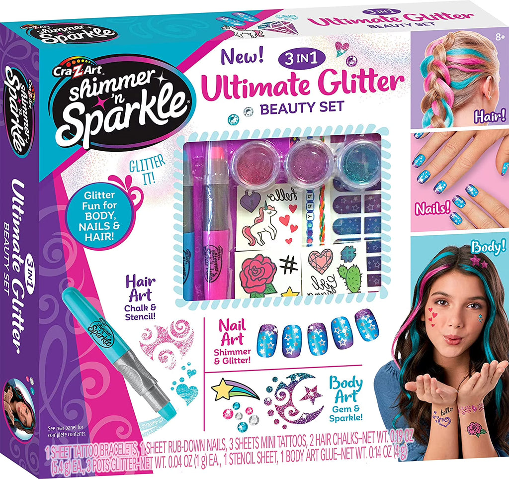 3-in-1 Glitter Beauty Set Q713