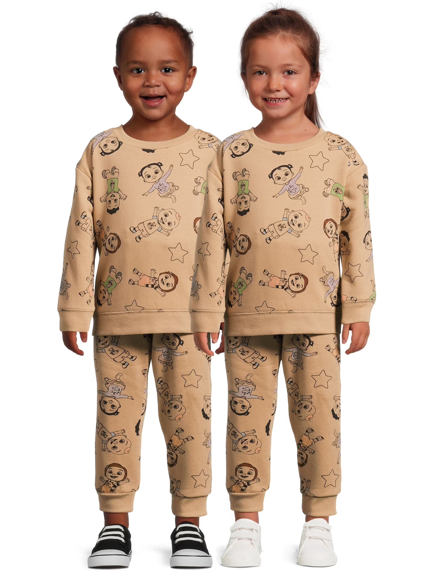 Toddler Pullover and Jogger Pants Outfit Set, 2-Piece L5355
