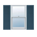 12 inch x 92 inch Vinyl Open Louver Shutters Per Pair W98360