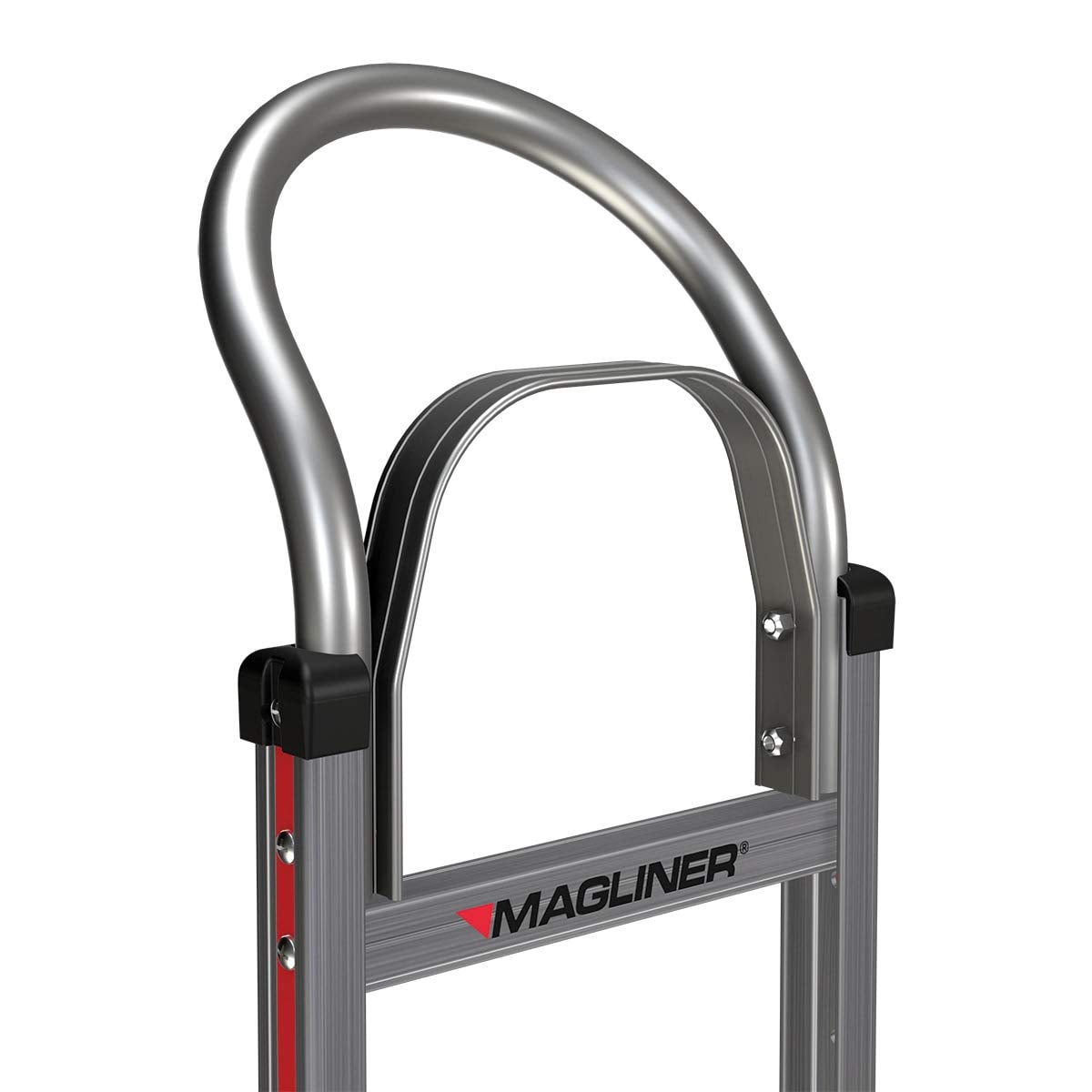Aluminum Hand Truck with Horizontal Loop Handle, 500 lb Capacity B327
