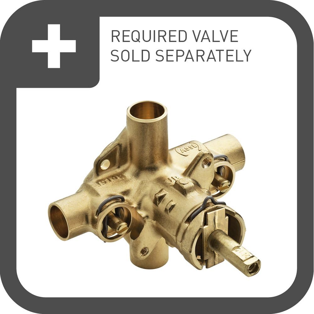 Classic Brushed Nickel Valve Control Trim Kit without Valve, Pack of 2 S86026