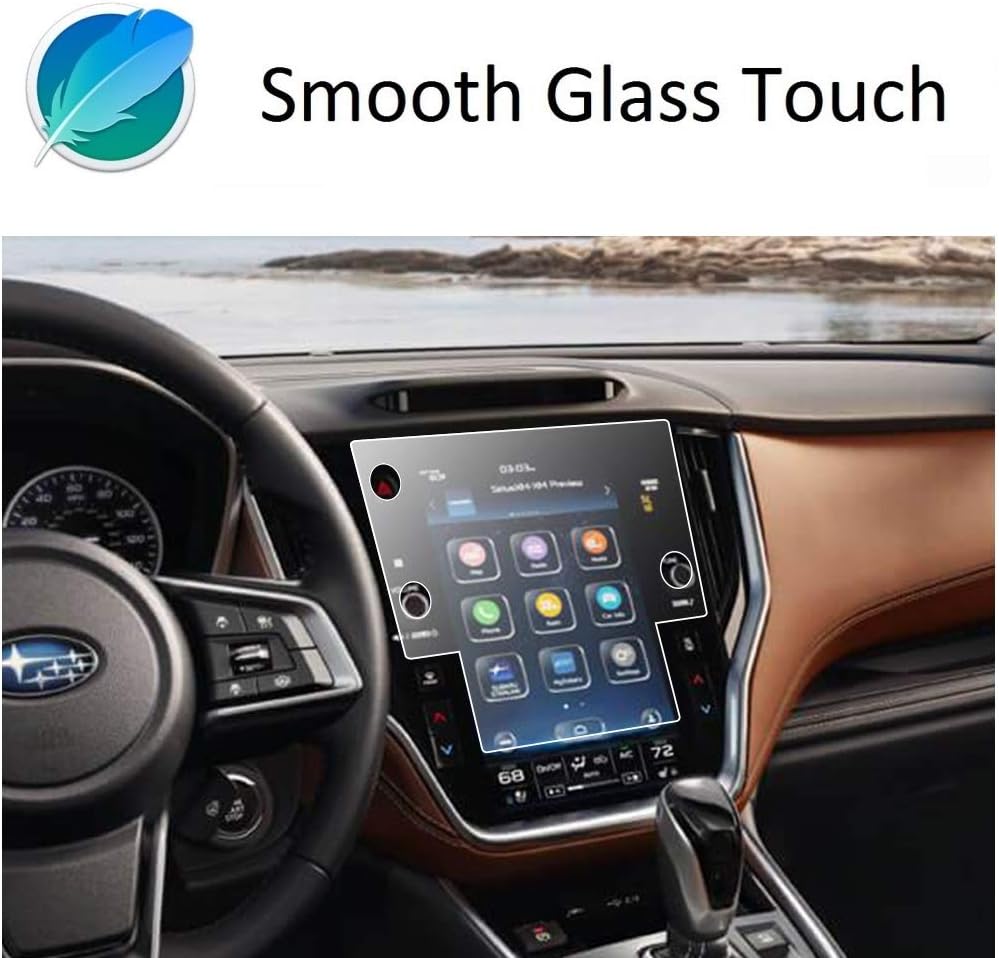 Anti Glare Tempered Glass Screen Protector for Subaru Legacy 11.6 Inch, Pack of 2 H646742