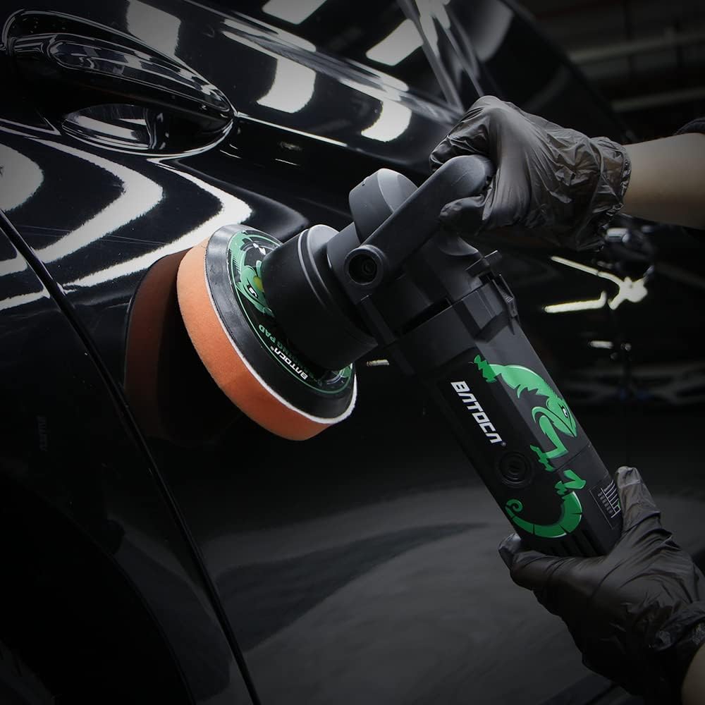 Dual Action Random Orbit Car Polisher, 6 inch, 6800 RPM R40412