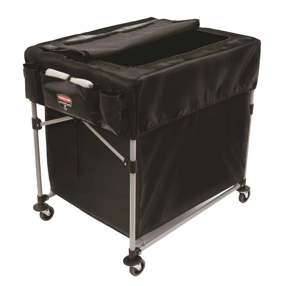 Black Vinyl Collapsible Trolley K904