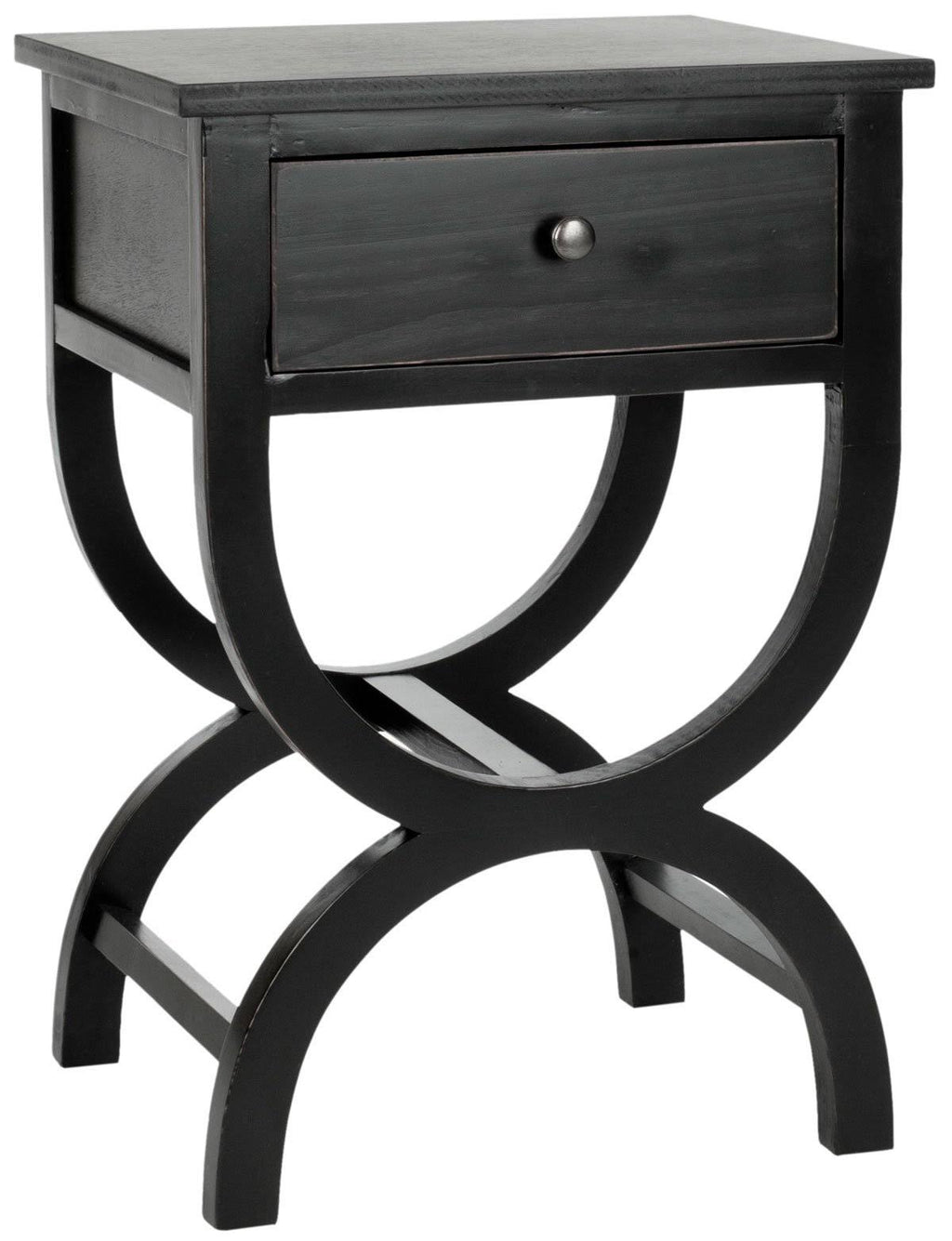 Quartz Grey Accent Table with Storage Drawer J883760
