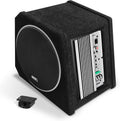 10 Inch Car Subwoofer and Amp Package with Built-in Amplifier and Passive Radiator T839