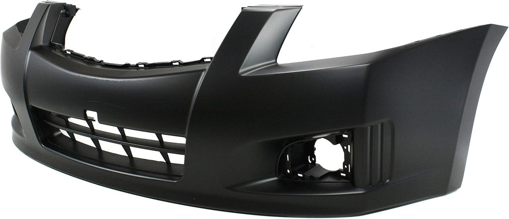 Front Bumper Cover for NISSAN SENTRA 2007-2012 Primed with Fog Light Holes D552