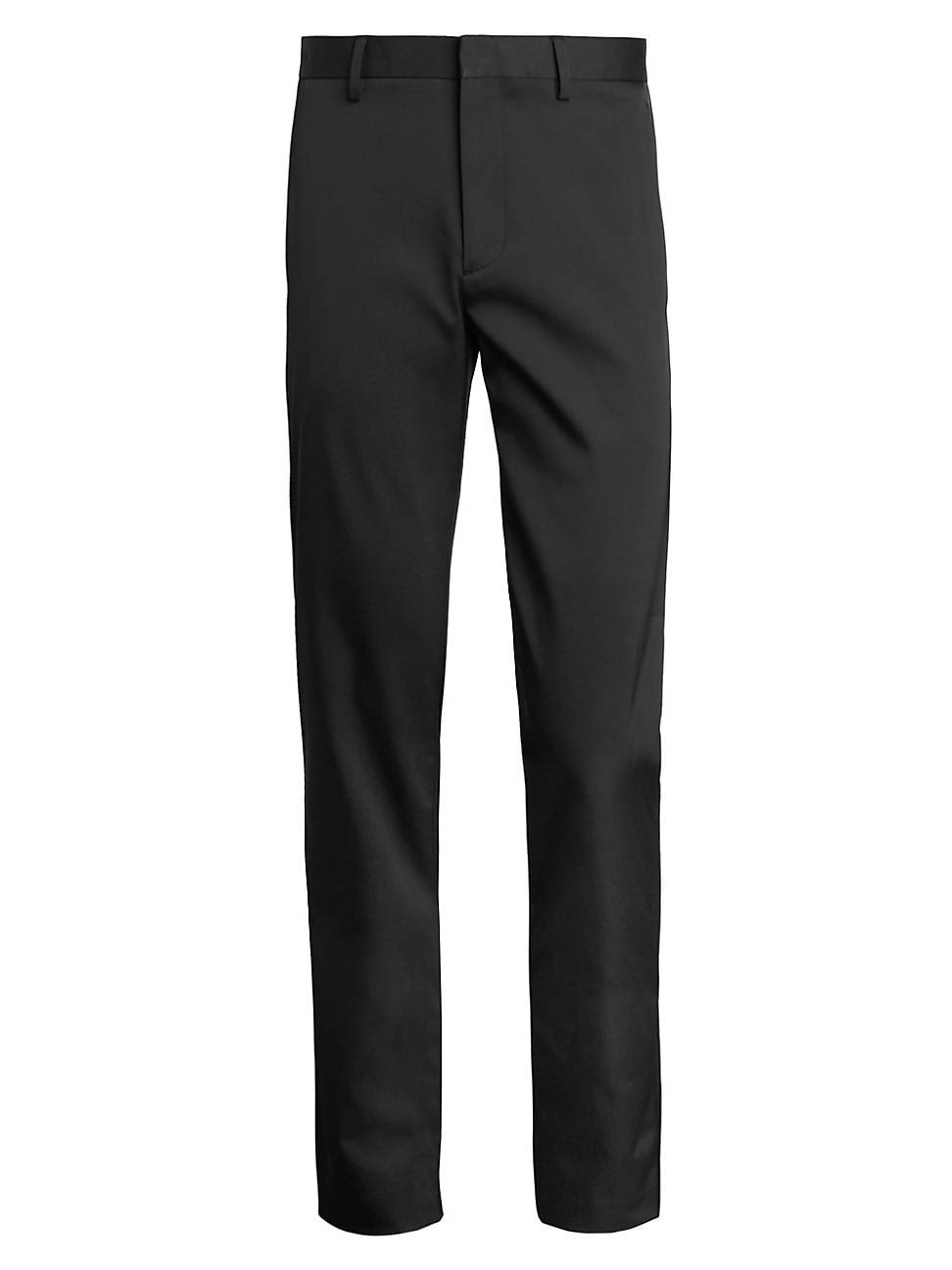 Brown Technical Twill Pants U57138