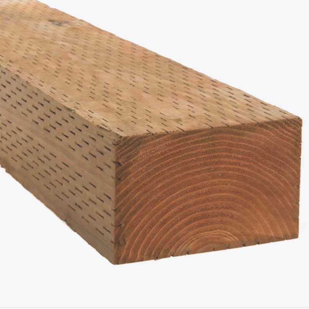 4-in x 6-in Hem Fir Ground Contact Pressure Treated Lumber O2727
