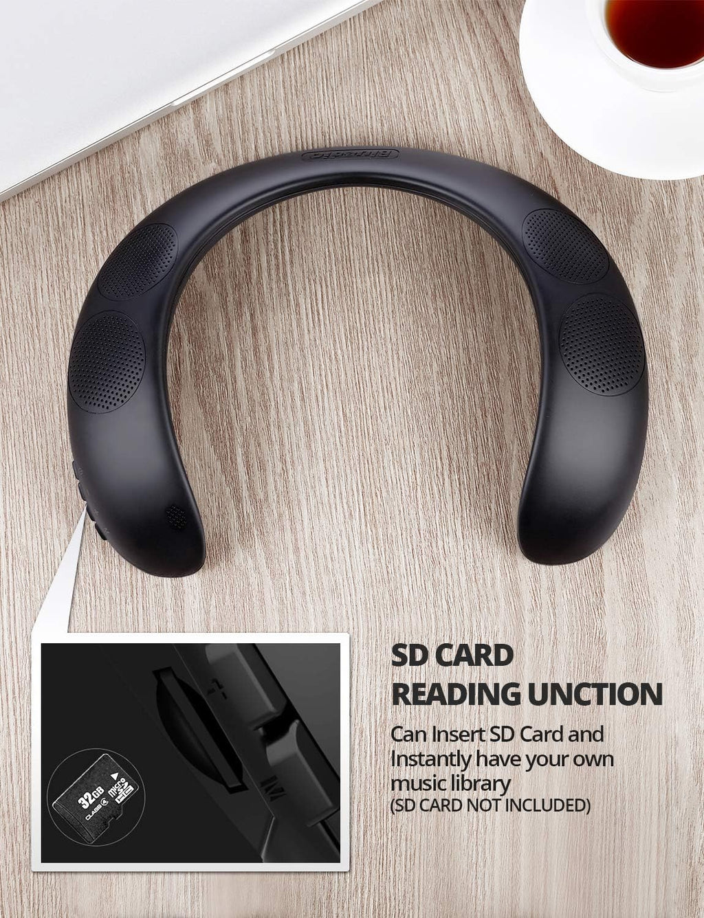 Neckband Portable Bluetooth Speakers W71510