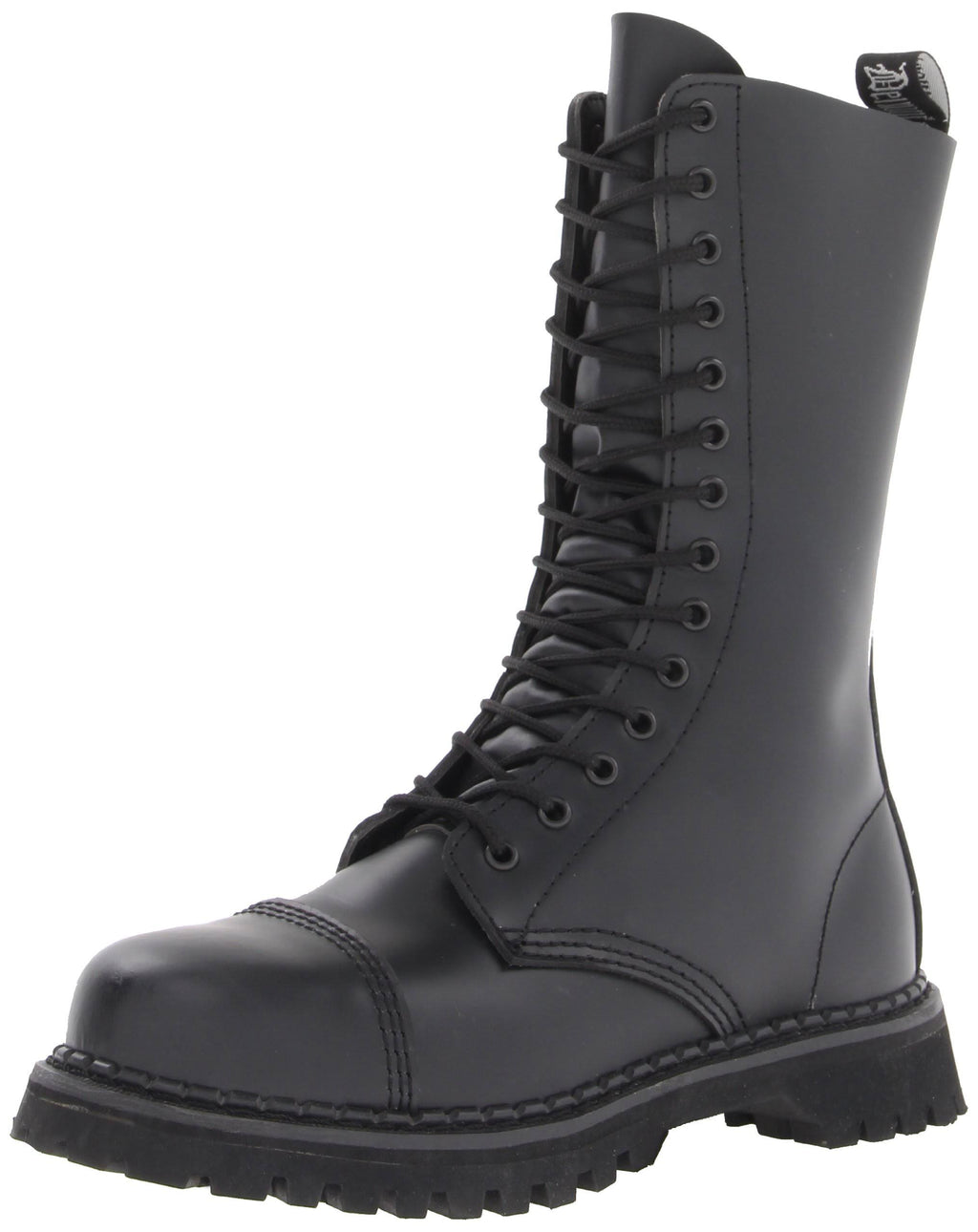 Black Leather Shoes V93834
