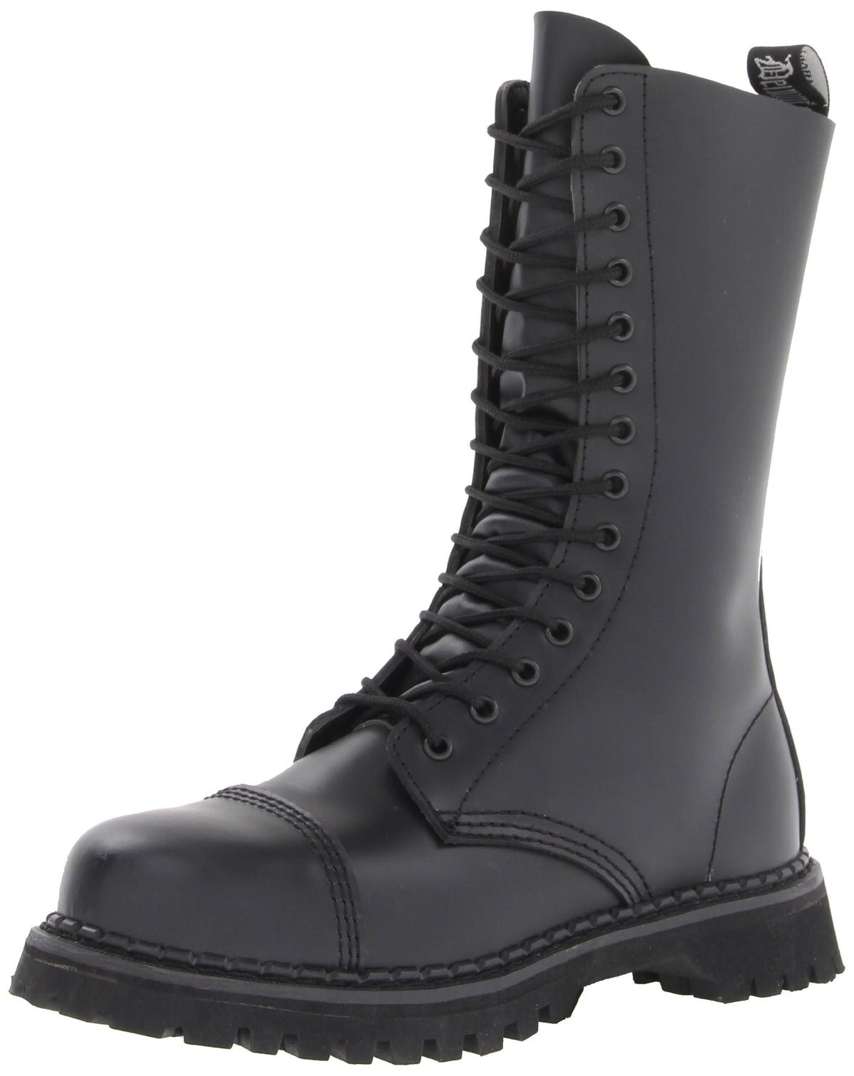 Black Leather Shoes V93834