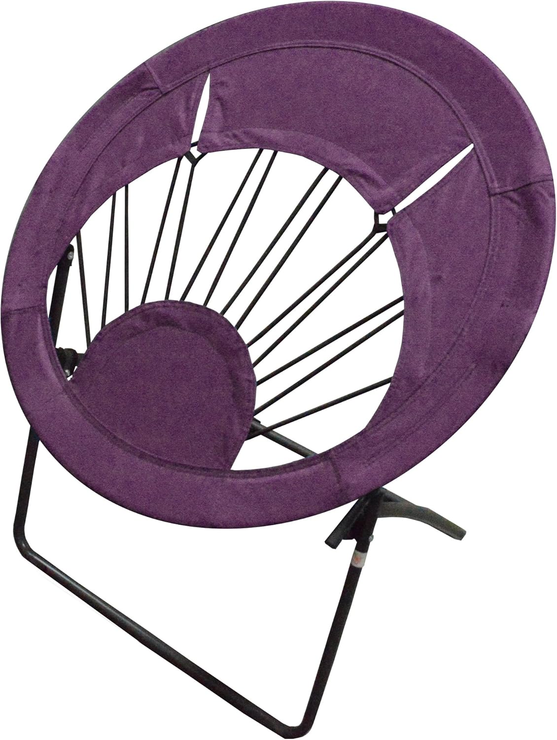 Purple Folding Bungee Chair V695