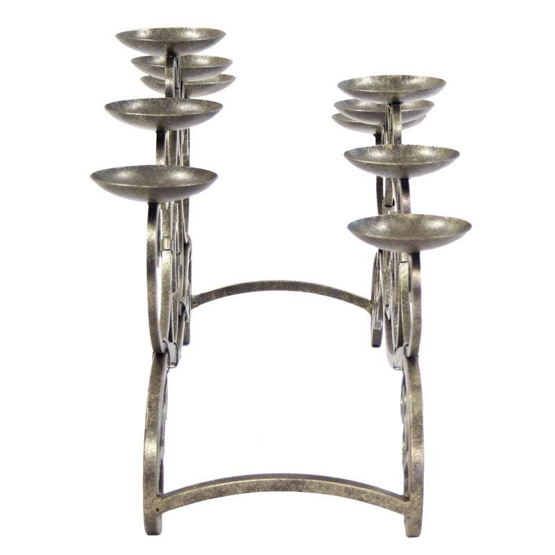Distressed Bronze Candelabra R871
