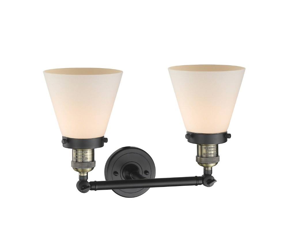 Small Cone 16 inch 2 Light Bath B925687