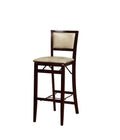 Jute Pad Back Folding Bar Stool O9912