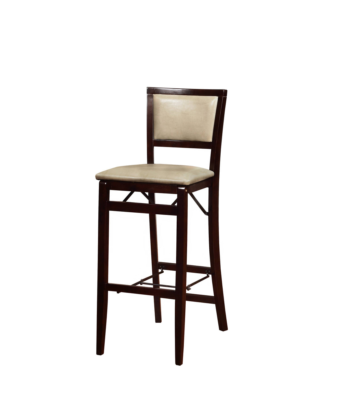 Jute Pad Back Folding Bar Stool O9912