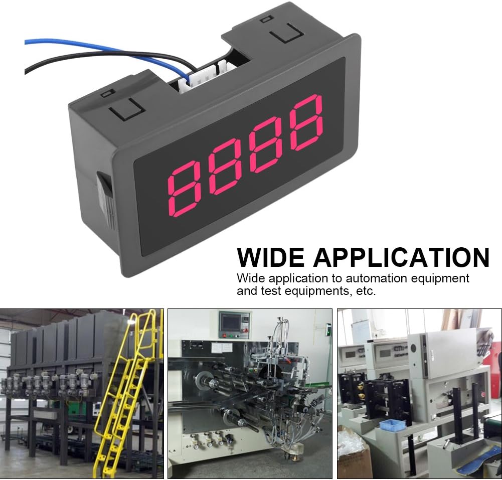 4 Digit 0-9999 Up/Down Plus/Minus LED Digital Counter Meter T7988