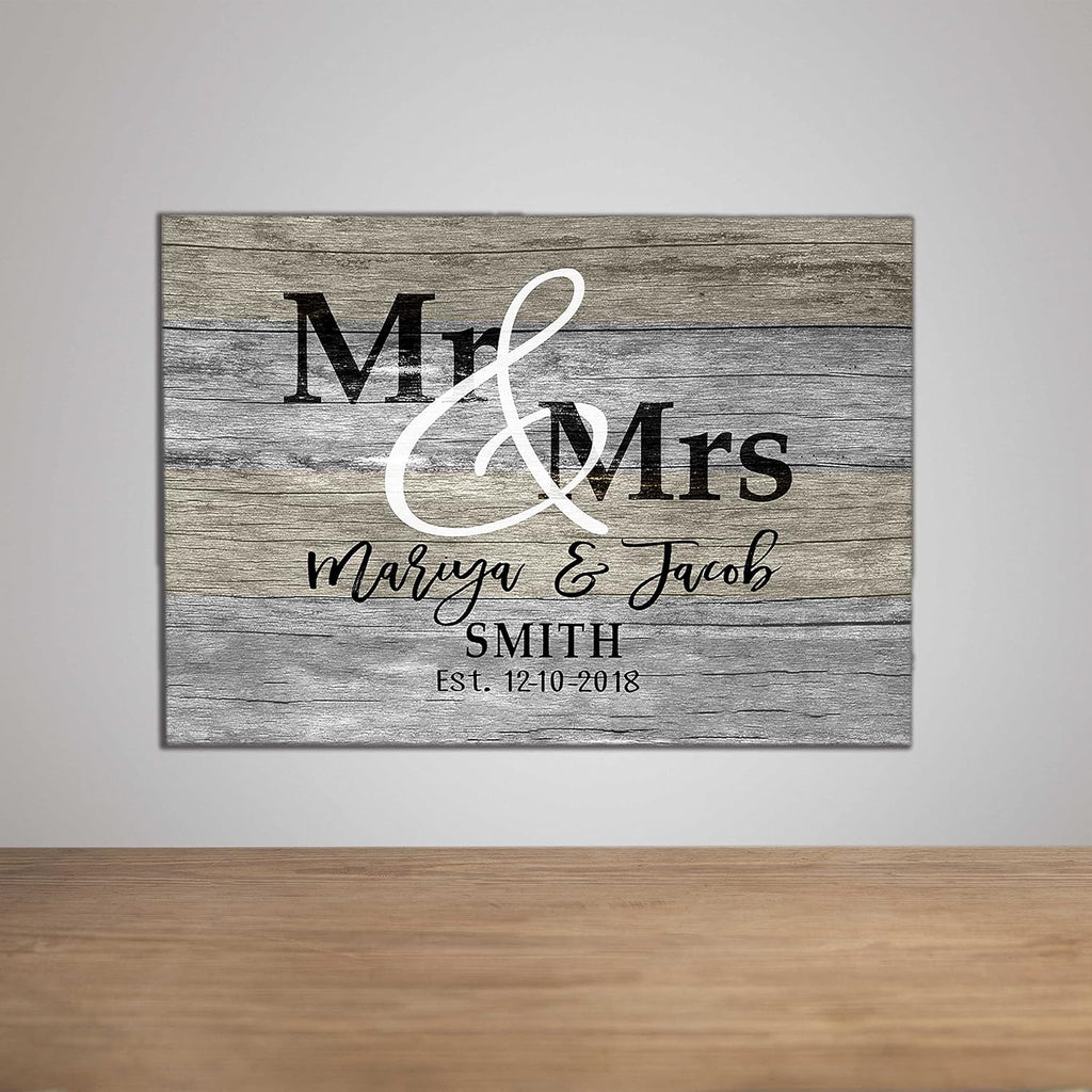 Personalized Couple Canvas Pack of 2 V337908