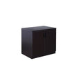 2 Door Storage Cabinet Mocha U10709