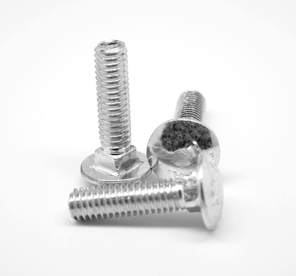 1/2x22-13 x 7x22 (PT) Coarse Thread Carriage Bolt Stainless Steel 18-8 Pk 75 B1056