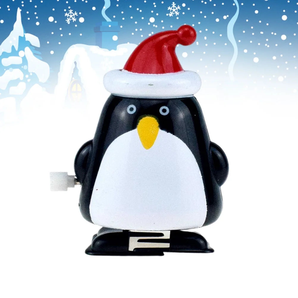 Christmas Clockwork Toy Penguin Wind Up Toys P72851