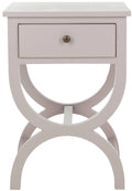 Quartz Grey Accent Table with Storage Drawer J883760