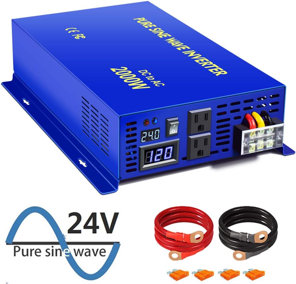 3000 watt 48v DC to AC 120v Pure Sine Wave Power Inverter Q635919