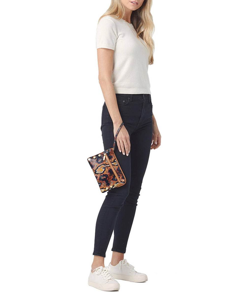 Brushed Gold Small Clutch D82409
