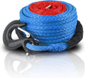 3/8" x 100ft Synthetic Winch Rope Dyneema Winch Cable 23809 lbs (Orange) C943710